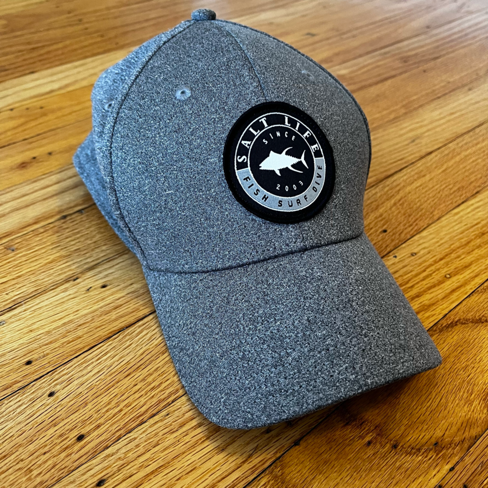 Salt Life grey ball cap